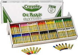 クレヨラ アメリカ 海外輸入 知育玩具 Crayola Oil Pastels Classpack, 12 Brilliant Opaque Colors, School Supplies, 336Countクレヨラ アメリカ 海外輸入 知育玩具