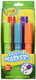クレヨラ アメリカ 海外輸入 知育玩具 Crayola Bathtub Markers, Assorted Colors 5 eachクレヨラ アメリカ 海外輸入 知育玩具