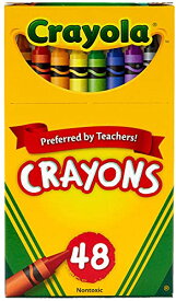 クレヨラ アメリカ 海外輸入 知育玩具 Crayola Crayons, 48 Count, School Supplies For Kids & Teachers, Assorted Colorsクレヨラ アメリカ 海外輸入 知育玩具