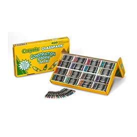 クレヨラ アメリカ 海外輸入 知育玩具 Crayola Construction Paper Crayons Classpack, Bulk Assorted School Supplies, 16 Colors, 400/Set (Packaging May Vary)クレヨラ アメリカ 海外輸入 知育玩具