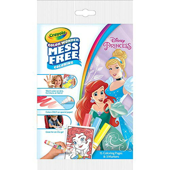 楽天市場】クレヨラ アメリカ 海外輸入 知育玩具 【送料無料】Crayola Color Wonder Disney Princess Coloring  Pages, Mess-Free Coloring, for Kids, Age 3 4 5 6クレヨラ アメリカ 海外輸入 知育玩具 :  angelica