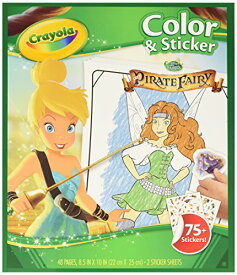 クレヨラ アメリカ 海外輸入 知育玩具 Crayola Fairies Color & Sticker Set, 48 Coloring Book Pages, Giftクレヨラ アメリカ 海外輸入 知育玩具