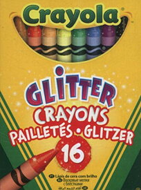 クレヨラ アメリカ 海外輸入 知育玩具 Crayola Bulk Buy Glitter Crayons 16/Pkg 52-3716 (6-Pack)クレヨラ アメリカ 海外輸入 知育玩具