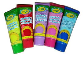 クレヨラ アメリカ 海外輸入 知育玩具 Crayola Bathtub Finger Paint Soap 5 Packクレヨラ アメリカ 海外輸入 知育玩具
