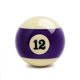 海外輸入品 ビリヤード Superbilliards Billiard Pool Table Standard Replacement Ball 2 ?” - 57.2 mm (#12)海外輸入品 ビリヤード