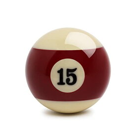 海外輸入品 ビリヤード Superbilliards Billiard Pool Table Standard Replacement Ball 2 ?” - 57.2 mm (#15)海外輸入品 ビリヤード