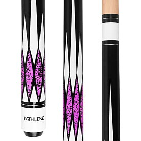 海外輸入品 ビリヤード Pathline Pool Cue Stick - 58 inch Canadian Maple Billiard Pool Stick (Purple 21oz)海外輸入品 ビリヤード