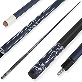 海外輸入品 ビリヤード LING LI TE LLT 58-Inch Segmented Matte Glass Fiber Graphite Composite Billiard Cue, Billiard Cue (Blue, 18 Ounces)海外輸入品 ビリヤード