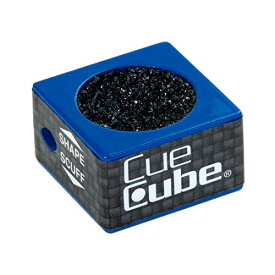 海外輸入品 ビリヤード Cue Cube Pool Billiard Cue TIP Tool 2 in 1 Shaper Scuffer Nickel or Dime Radius Choose Your Color (Dime (.353"), Blue)海外輸入品 ビリヤード