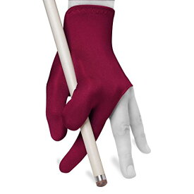 海外輸入品 ビリヤード Quality gloves Billiard Fits Either Hand - One Size fits All - Choose Your Color (Burgundy)海外輸入品 ビリヤード
