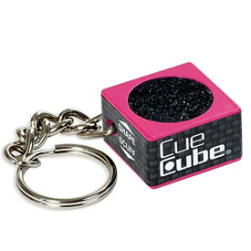 海外輸入品 ビリヤード Cue Cube Pool Billiard Cue TIP Tool 2 in 1 Shaper Scuffer with Keychain Nickel Radius Choose Your Color (Pink)海外輸入品 ビリヤード