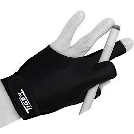 海外輸入品 ビリヤード Tiger-X Billiard Glove - Black - for Left Hand (Small)海外輸入品 ビリヤード