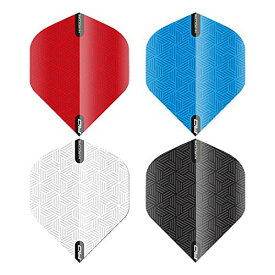 海外輸入品 ダーツ フライト RED DRAGON Hardcore Selection Pack RD Plain Extra Thick Standard Dart Flights - 4 Sets per Pack海外輸入品 ダーツ フライト