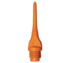 海外輸入品 ダーツ チップ ポイント Mueller 1/4" Plastic Keypoint Dart Tip ? Bag/100 - American Made (Seville Orange)海外輸入品 ダーツ チップ ポイント