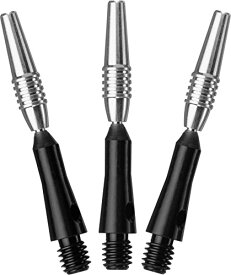 海外輸入品 ダーツ シャフト Viper Spinster Aluminum Dart Shaft: Short (SH), Black, 3 Pack海外輸入品 ダーツ シャフト