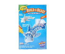 クレヨラ アメリカ 海外輸入 知育玩具 Crayola Build A Beast Shark, Model Magic Craft Kit, Easter Gift for Kids, 5, 6, 7, 8クレヨラ アメリカ 海外輸入 知育玩具
