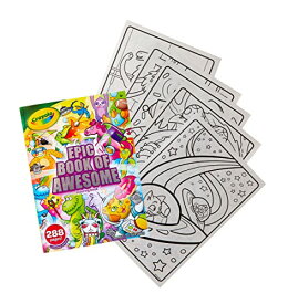 クレヨラ アメリカ 海外輸入 知育玩具 Crayola Epic Book of Awesome (288 Pages), Kids Coloring Book Activity Set, Animal Coloring Pages, Holiday Gift for Kids, 3+クレヨラ アメリカ 海外輸入 知育玩具