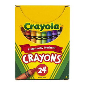 クレヨラ アメリカ 海外輸入 知育玩具 Crayola(R) Assorted Color Crayon Set, 24-Count Boxクレヨラ アメリカ 海外輸入 知育玩具
