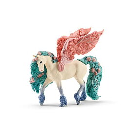 海外輸入 知育玩具 シュライヒホースクラブ Schleich bayala Sparkle Flower Pegasus Toy Figurine for Kids Ages 5-12海外輸入 知育玩具 シュライヒホースクラブ