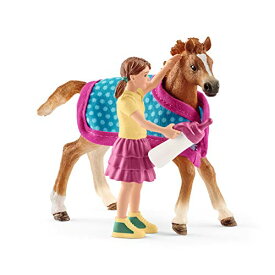 海外輸入 知育玩具 シュライヒホースクラブ Schleich Horse Club, Horse Toys for Girls and Boys, Sarah's Camping Adventure Horse Set with Horse Toy, 12 Pieces海外輸入 知育玩具 シュライヒホースクラブ