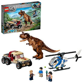 レゴ LEGO Jurassic World Carnotaurus Dinosaur Chase 76941 Building Kit; Fun Toy Playset for Creative Kids; New 2021 (240 Pieces)レゴ