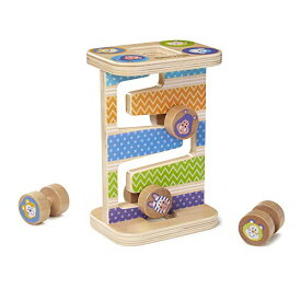 メリッサ&ダグ おもちゃ 知育玩具 Melissa & Doug Melissa & Doug First Play Wooden Safari Zig-Zag Tower with 4 Rolling Piecesメリッサ&ダグ おもちゃ 知育玩具 Melissa & Doug