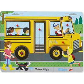 メリッサ&ダグ おもちゃ 知育玩具 Melissa & Doug The Wheels on The Bus: 6-Piece Sound Puzzle Bundle with 1 M&D Scratch Fun Mini-Pad (07399)メリッサ&ダグ おもちゃ 知育玩具 Melissa & Doug