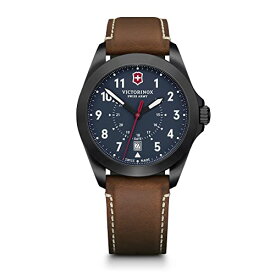 腕時計 ビクトリノックス スイス メンズ Victorinox Alliance Swiss Army Heritage Analog Watch with Black Dial and Black Leather Strap - Timeless Wristwatch腕時計 ビクトリノックス スイス メンズ