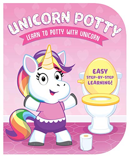 海外製絵本 知育 英語 イングリッシュ アメリカ Unicorn Potty: Learn
