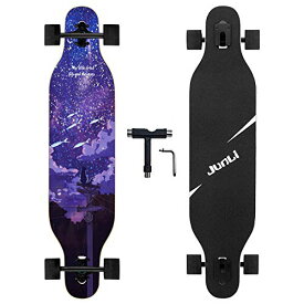 ロングスケートボード スケボー 海外モデル 直輸入 Junli 41 Inch Freeride Skateboard Longboard - Complete Skateboard Cruiser for Cruising, Carving, Free-Style and Downhill Ocean Fishロングスケートボード スケボー 海外モデル 直輸入