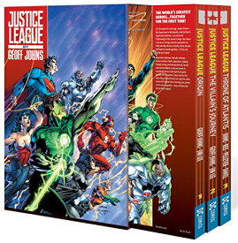 海外製漫画 知育 英語 イングリッシュ アメリカ Justice League by Geoff Johns Box Set Vol. 1海外製漫画 知育 英語 イングリッシュ アメリカ