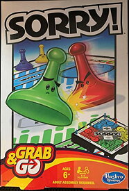 ボードゲーム 英語 アメリカ 海外ゲーム Hasbro Gaming Sorry Grab & GOボードゲーム 英語 アメリカ 海外ゲーム