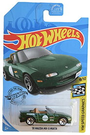 ホットウィール マテル ミニカー ホットウイール Hot Wheels '91 Mazda MX-5 Miata, [Green] Speed Grahpics 4/10ホットウィール マテル ミニカー ホットウイール