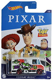 ホットウィール マテル ミニカー ホットウイール Hot Wheels Combat Medic, [White] Pixar Toy Story 1/5ホットウィール マテル ミニカー ホットウイール