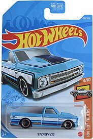 ホットウィール マテル ミニカー ホットウイール Hot Wheels '67 Chevy C10, [Blue] Hot Trucks 4/10ホットウィール マテル ミニカー ホットウイール