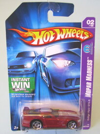 ホットウィール マテル ミニカー ホットウイール Mattel Hot Wheels 2006 1:64 Scale Red Mopar Madness Dodge Viper GTS-R Die Cast Car #062ホットウィール マテル ミニカー ホットウイール