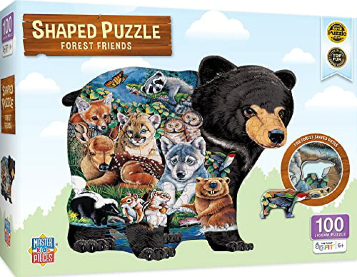最も優遇の ジグソーパズル 海外製 アメリカ MasterPieces 48 Piece Fun Facts Jigsaw Puzzle