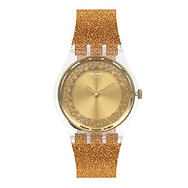 腕時計 スウォッチ レディース Swatch SPARKLINGOT Unisex Watch (Model: GE285), yellow腕時計 スウォッチ レディース