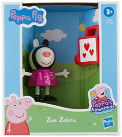 Peppa Pig ペッパピッグ アメリカ直輸入 おもちゃ Peppa Pig Peppa’s Adventures Peppa’s Fun Friends Preschool Toy, Zoe Zebra Figure, Ages 3 and UpPeppa Pig ペッパピッグ アメリカ直輸入 おもちゃ