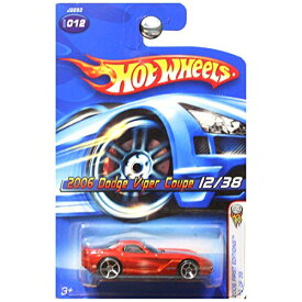 ホットウィール マテル ミニカー ホットウイール Hot Wheels 2006 First Editions Dodge Viper Red Metallic with Silver Stripes #12ホットウィール マテル ミニカー ホットウイール