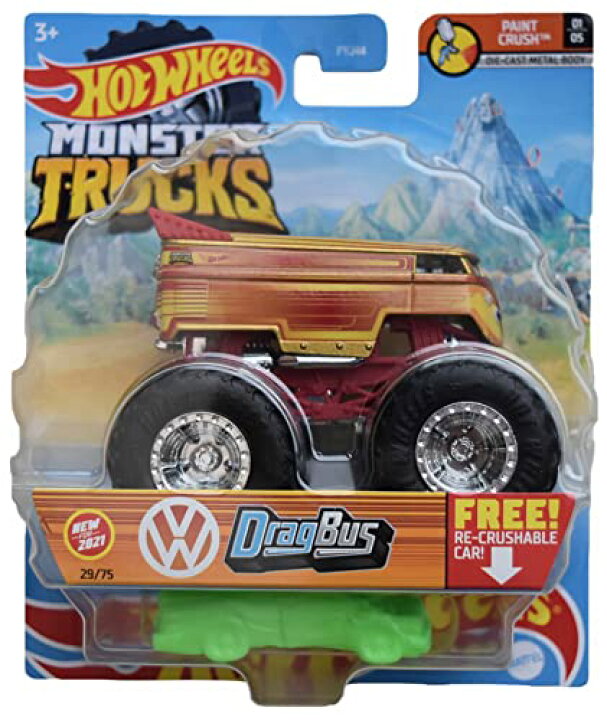 楽天市場】ホットウィール Hot Wheels モンスタートラック 