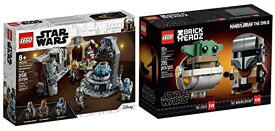 レゴ スターウォーズ LEGO Star Wars The Armorer's Mandalorian Forge 75319 + Brickheadz Mandalorian & The Child 75317 Exclusive Setレゴ スターウォーズ