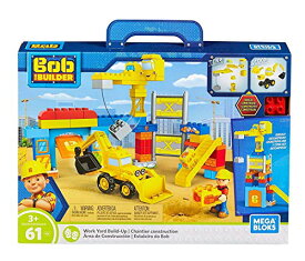 メガブロック メガコンストラックス 組み立て 知育玩具 Mega Bloks Bob The Builder Work Yard Build-Up Building Kitメガブロック メガコンストラックス 組み立て 知育玩具