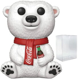 ファンコ FUNKO フィギュア 人形 アメリカ直輸入 [POP] + Replacement for + [Ad Icons: Cola Polar Bear Funko Pop! with Compatible Pop Box Protector Case)] + [Coca-Cola]ファンコ FUNKO フィギュア 人形 アメリカ直輸入
