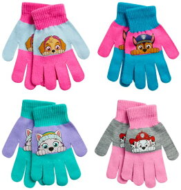 パウパトロール アメリカ直輸入 子供服 キッズ ファッション Nickelodeon Girls' Paw Patrol Ski Gloves - Marshall, Chase, Rubble Ski Gloves or Mittens (2-7), Size Age 4-7, Paw Patrol Pink/Multi Glovパウパトロール アメリカ直輸入 子供服 キッズ ファッション