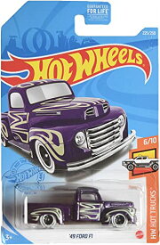 ホットウィール マテル ミニカー ホットウイール Hot Wheels '49 Ford F1, [Purple] 225/250 Hot Trucks 6/10ホットウィール マテル ミニカー ホットウイール