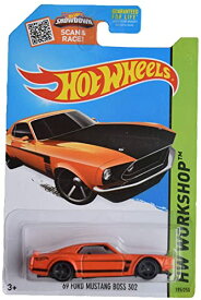 ホットウィール Hot Wheels ’69 フォード マスタング ボス 302 HWワークショップ 195/250 オレンジ Mustang ビークル ミニカー
