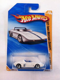 ホットウィール Hot Wheels ’62 フォード マスタング コンセプト 2010ニューモデル '10 28/44 028/240 ホワイト Mustang ビークル ミニカー