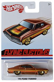 ホットウィール マテル ミニカー ホットウイール Hot Wheels '70 Ford Torino - Flying Customs - Brownホットウィール マテル ミニカー ホットウイール