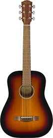 フェンダー アコースティックギター 海外直輸入 Fender FA-15 3/4 Scale Steel String Acoustic Guitar, with 2-Year Warranty, Sunburst, with Gig Bagフェンダー アコースティックギター 海外直輸入